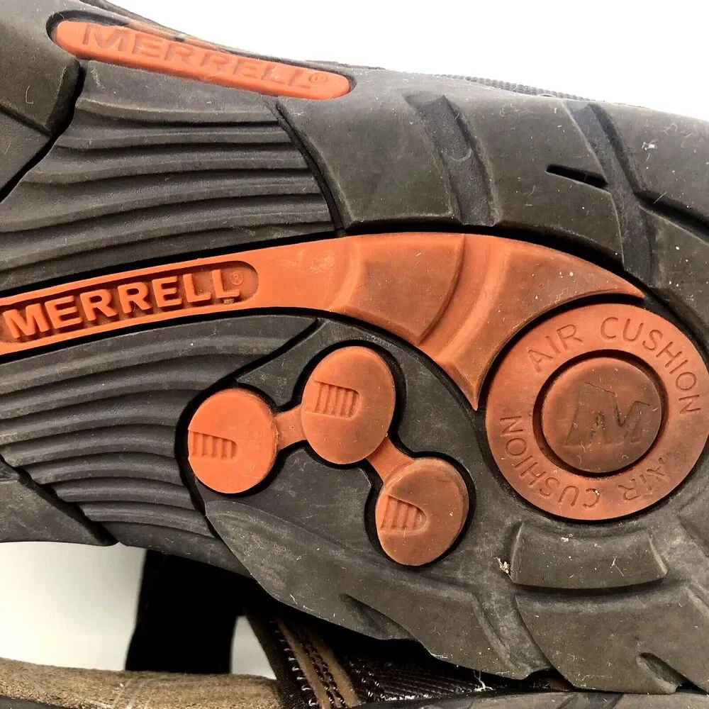 MERRELL Sandspur Oak Sport Sandals Mens Size 13 Dark Earth Brown Outdoors Trail